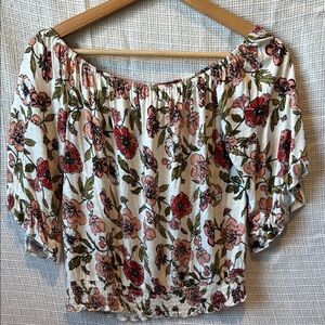 Floral Off-Shoulder Top